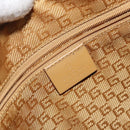 GUCCI Shoulder Bag Leather Brown Silver 001 3814 Auth BA4810-19