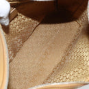 GUCCI Shoulder Bag Leather Brown Silver 001 3814 Auth BA4810-11