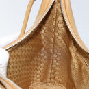 GUCCI Shoulder Bag Leather Brown Silver 001 3814 Auth BA4810-21