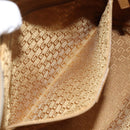 GUCCI Shoulder Bag Leather Brown Silver 001 3814 Auth BA4810-22