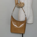 GUCCI Shoulder Bag Leather Brown Silver 001 3814 Auth BA4810-23