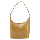 GUCCI Shoulder Bag Leather Brown Silver 001 3814 Auth BA4810-2