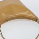 GUCCI Shoulder Bag Leather Brown Silver 001 3814 Auth BA4810-6