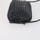 BALLY Shoulder Bag Leather 3Set Brown Black Bordeaux Auth BA4812-12