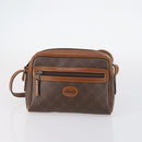 BALLY Shoulder Bag Leather 3Set Brown Black Bordeaux Auth BA4812-17