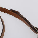 BALLY Shoulder Bag Leather 3Set Brown Black Bordeaux Auth BA4812-21