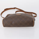 BALLY Shoulder Bag Leather 3Set Brown Black Bordeaux Auth BA4812-22