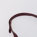 BALLY Shoulder Bag Leather 3Set Brown Black Bordeaux Auth BA4812-6