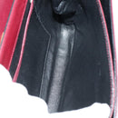 BALLY Shoulder Bag Leather 3Set Brown Black Bordeaux Auth BA4812-9