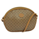 GUCCI Micro GG Supreme Shoulder Bag PVC Beige Gold 007 983 1113 Auth BA4814-1