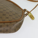 GUCCI Micro GG Supreme Shoulder Bag PVC Beige Gold 007 983 1113 Auth BA4814-13
