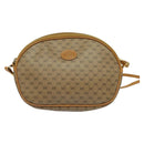 GUCCI Micro GG Supreme Shoulder Bag PVC Beige Gold 007 983 1113 Auth BA4814-2