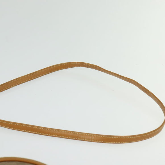 GUCCI Micro GG Supreme Shoulder Bag PVC Beige Gold 007 983 1113 Auth BA4814