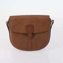 Burberrys Ferragamo Shoulder Bag Leather 2Set Green Brown Auth BA4815-10