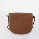 Burberrys Ferragamo Shoulder Bag Leather 2Set Green Brown Auth BA4815-11