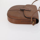 Burberrys Ferragamo Shoulder Bag Leather 2Set Green Brown Auth BA4815-12