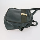 Burberrys Ferragamo Shoulder Bag Leather 2Set Green Brown Auth BA4815-4