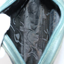 Burberrys Ferragamo Shoulder Bag Leather 2Set Green Brown Auth BA4815-9