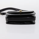 BALLY Shoulder Bag Leather 3Set Brown Black Auth BA4817-12