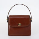 BALLY Shoulder Bag Leather 3Set Brown Black Auth BA4817-14