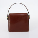 BALLY Shoulder Bag Leather 3Set Brown Black Auth BA4817-15