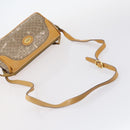 GUCCI GG Supreme Bamboo Shoulder Bag PVC 3Set Beige Black Auth BA4818-17