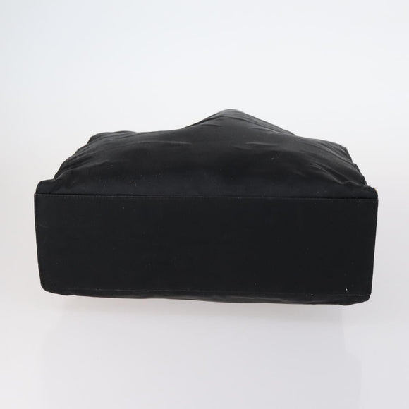 GUCCI GG Supreme Bamboo Shoulder Bag PVC 3Set Beige Black Auth BA4818