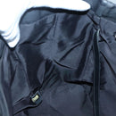 CHANEL New Travel line Tote Bag Nylon Gold Black CC Auth BA4821-17