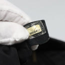 CHANEL New Travel line Tote Bag Nylon Gold Black CC Auth BA4821-20