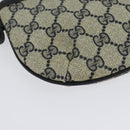 GUCCI GG Supreme Shoulder Bag PVC Navy Gold 904 02 020 Auth BA4823-15