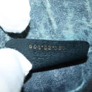 GUCCI GG Supreme Shoulder Bag PVC Navy Gold 904 02 020 Auth BA4823-12