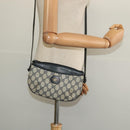 GUCCI GG Supreme Shoulder Bag PVC Navy Gold 904 02 020 Auth BA4823-21