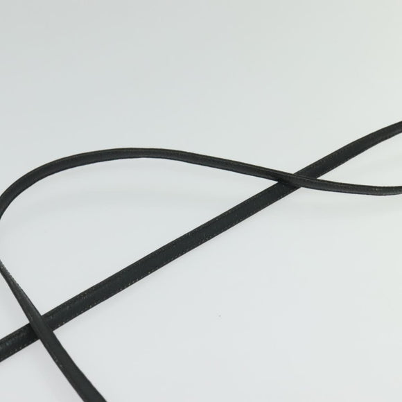 GUCCI GG Supreme Shoulder Bag PVC Navy Gold 904 02 020 Auth BA4823