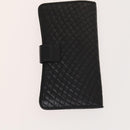 BALLY Quilted Shoulder Bag Leather 2Set Black Auth BA4826-11