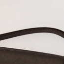 BALLY Shoulder Bag Leather 3Set Bordeaux Black Auth BA4827-13