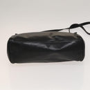 BALLY Shoulder Bag Leather 3Set Bordeaux Black Auth BA4827-7