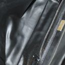 BALLY Shoulder Bag Leather 3Set Bordeaux Black Auth BA4827-8