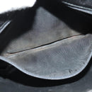 BALLY Shoulder Bag Leather Black Gold Auth BA4829-12