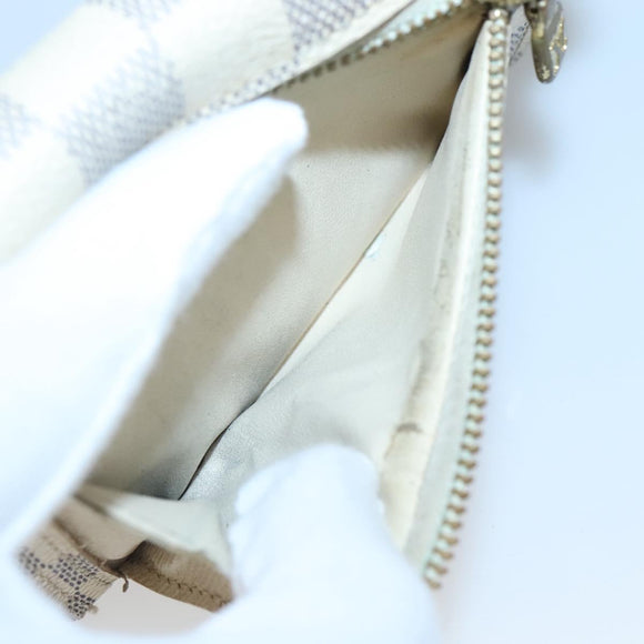 LOUIS VUITTON Damier Azur Portefeuille Koala Trifold Wallet N60013 Auth BA4841