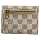 LOUIS VUITTON Damier Azur Portefeuille Koala Trifold Wallet N60013 Auth BA4841-2