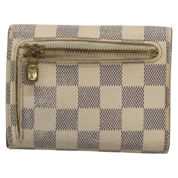 LOUIS VUITTON Damier Azur Portefeuille Koala Trifold Wallet N60013 Auth BA4841