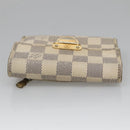 LOUIS VUITTON Damier Azur Portefeuille Koala Trifold Wallet N60013 Auth BA4841-5