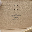 LOUIS VUITTON Damier Azur Portefeuille Clemence Long Wallet N61264 Auth BA4842-17