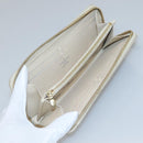 LOUIS VUITTON Damier Azur Portefeuille Clemence Long Wallet N61264 Auth BA4842-9