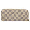 LOUIS VUITTON Damier Azur Portefeuille Clemence Long Wallet N61264 Auth BA4842-2