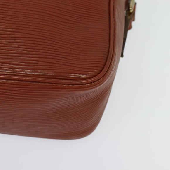 LOUIS VUITTON Epi Trocadero 27 Shoulder Bag Brown M52313 LV Auth BA4848