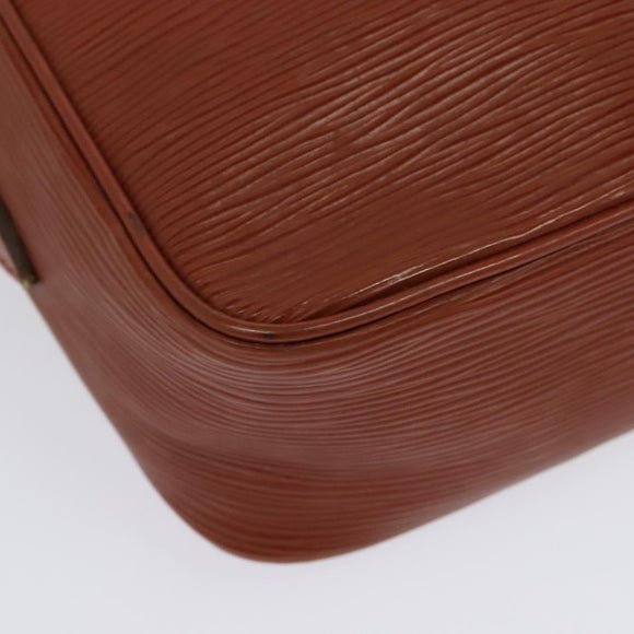 LOUIS VUITTON Epi Trocadero 27 Shoulder Bag Brown M52313 LV Auth BA4848
