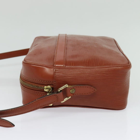 LOUIS VUITTON Epi Trocadero 27 Shoulder Bag Brown M52313 LV Auth BA4848