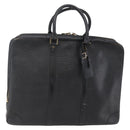 LOUIS VUITTON Epi Porte Documents Voyage Business Bag Black M54472 Auth BA4858-1