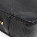 LOUIS VUITTON Epi Porte Documents Voyage Business Bag Black M54472 Auth BA4858-8